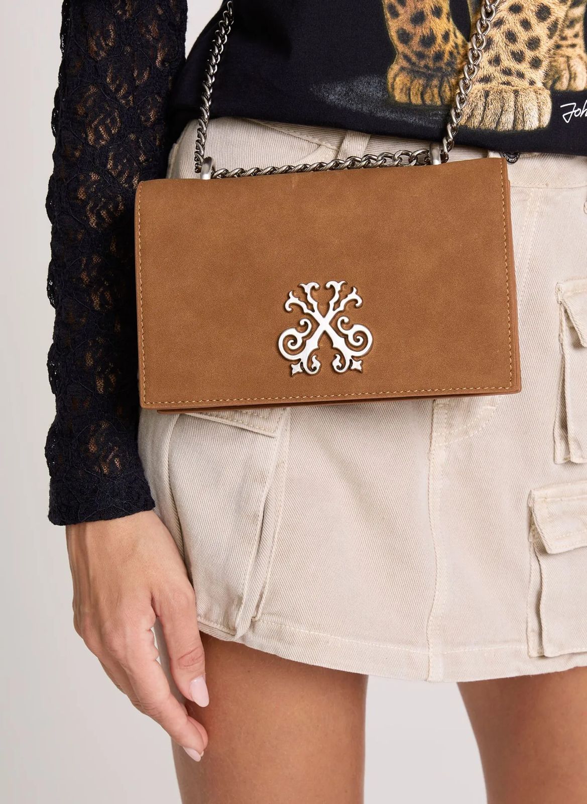 JOHN JOHN - SHOULDER BAG HEAVEN OCHER - Imagem 2