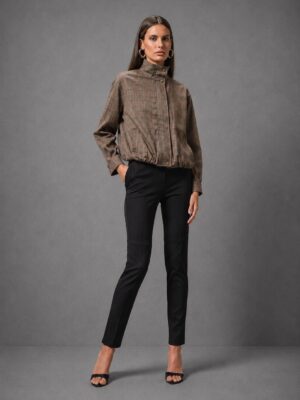 MOB - CALÇA LEGGING RECORTES CANELADOS