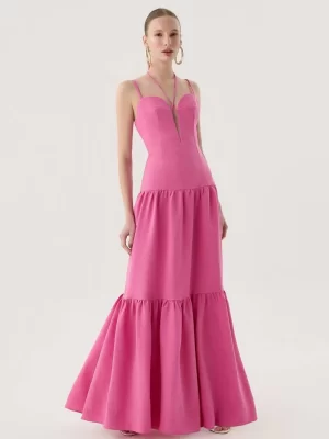 LORE - VESTIDO LONGO CORDON NATURAL