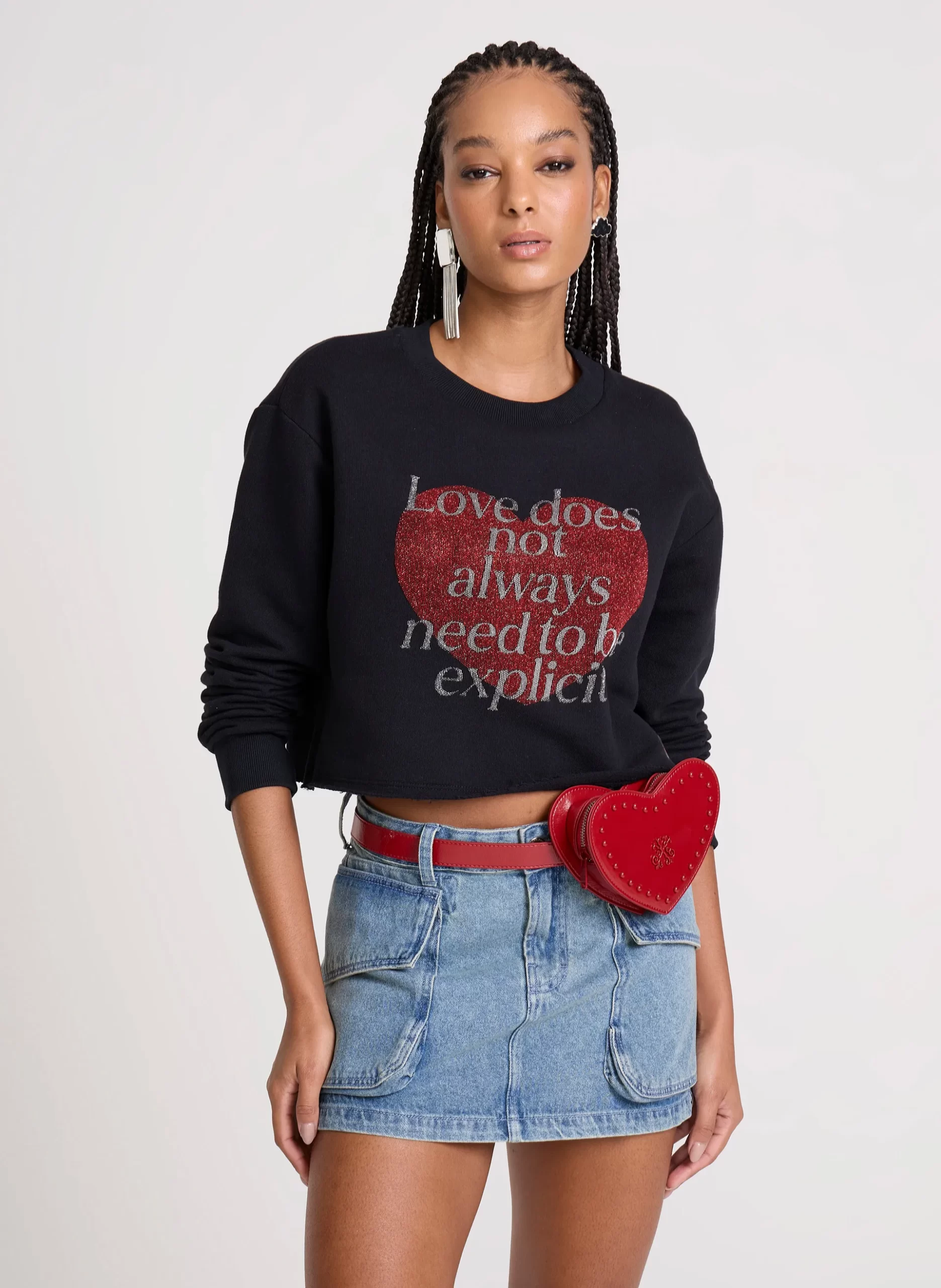 JOHN JOHN - CASACO CROPPED EXPLICIT LOVE