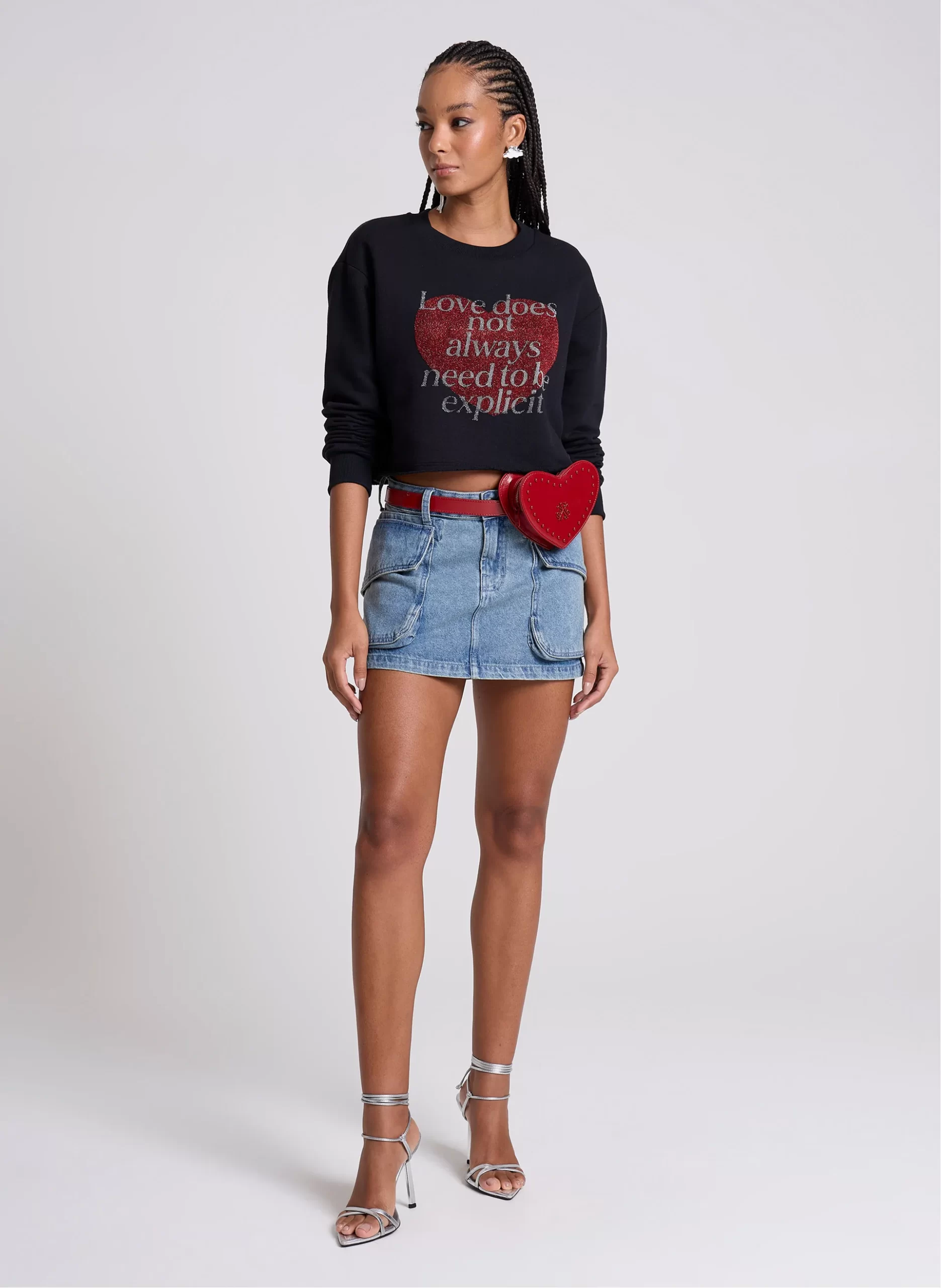 JOHN JOHN - CASACO CROPPED EXPLICIT LOVE - Imagem 3