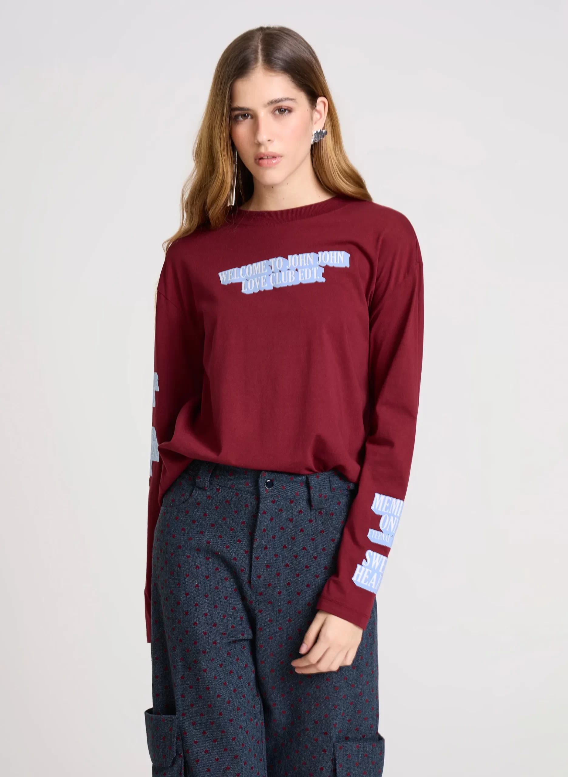 JOHN JOHN - CAMISETA AMPLA LOVE CLUB - Imagem 2