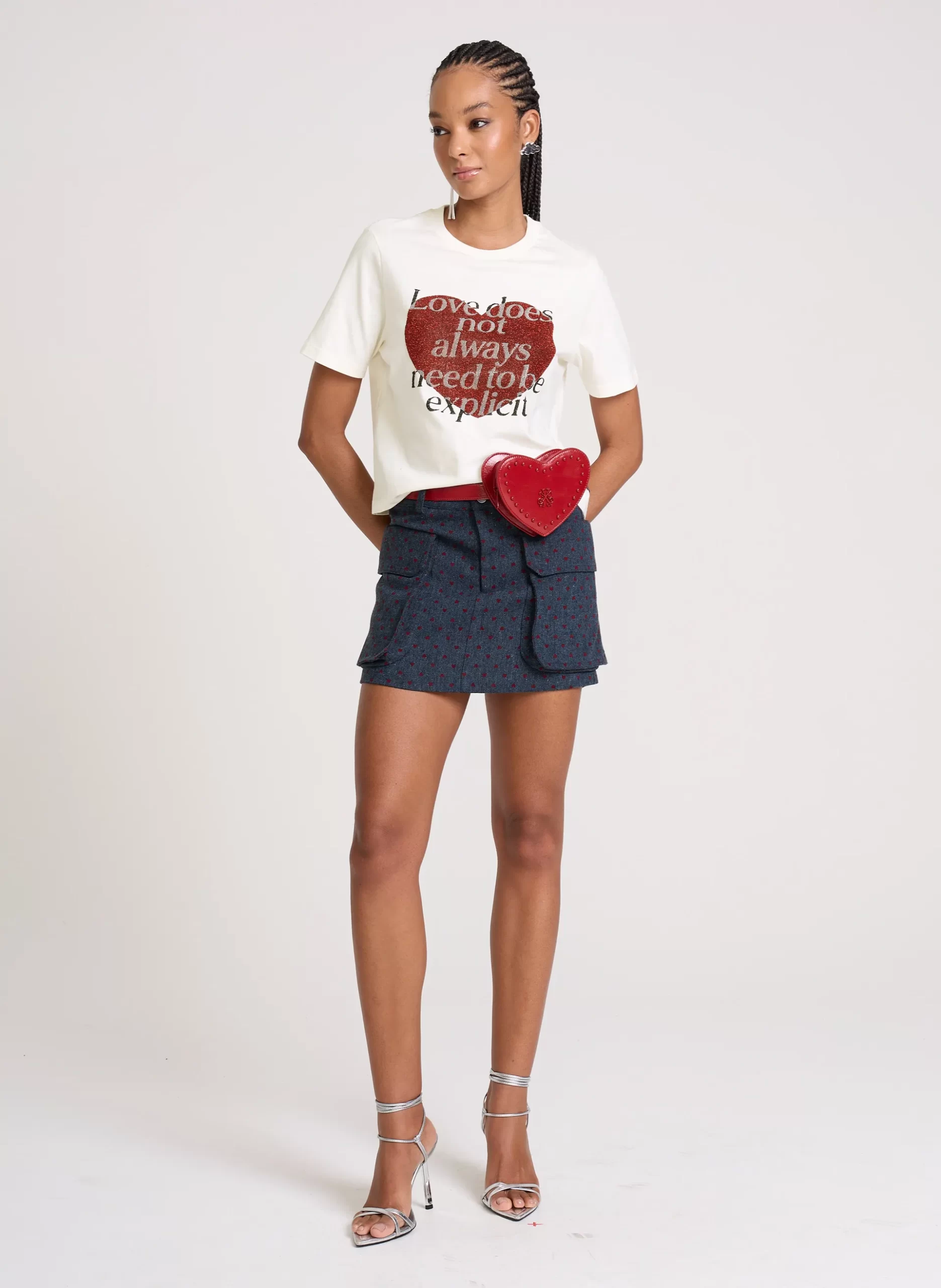 JOHN JOHN - CAMISETA RETA EXPLICIT LOVE