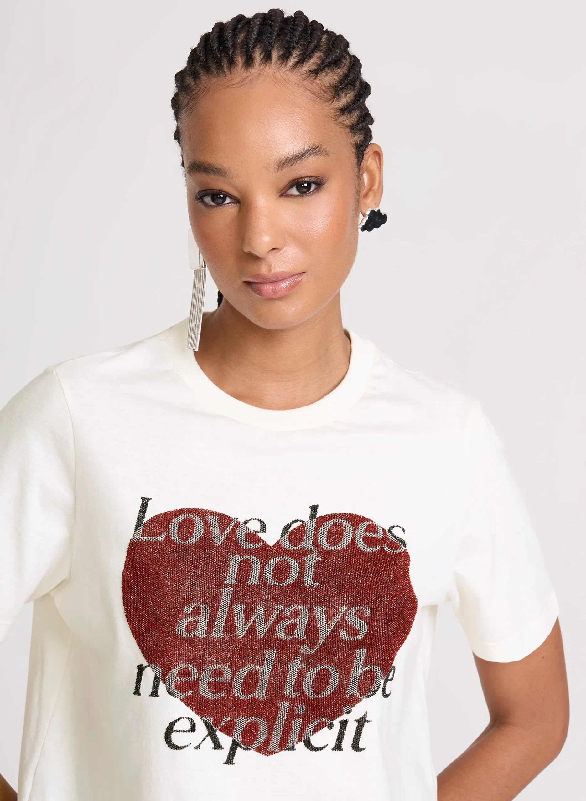 JOHN JOHN - CAMISETA RETA EXPLICIT LOVE - Imagem 2