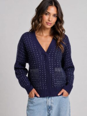 JOHN JOHN - CARDIGAN RETO GLIMMER
